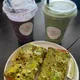 Avocado Toast and 2 Smoothies