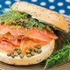 smoked salmon & bagel at 5350 The Pourhouse