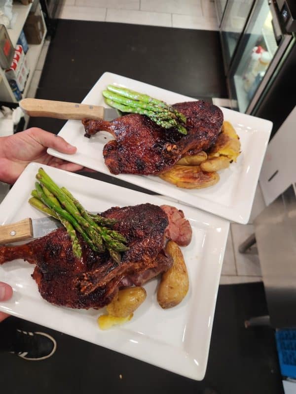 Roast duck 5350 the Pourhouse