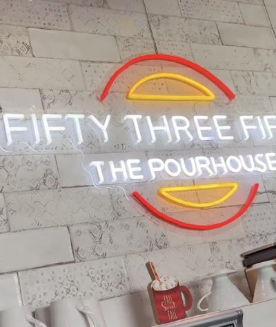 What Came First Quesadilla 5350 The Pourhouse Neon Sign image